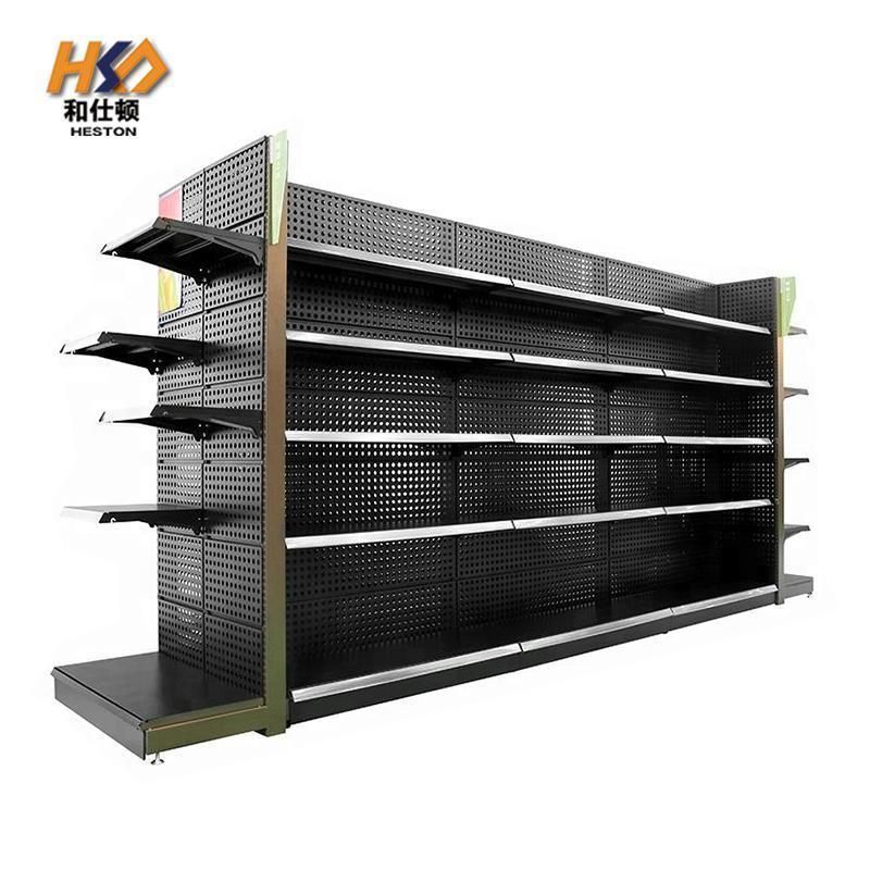 Double Sides Racking Shelves Multi-Layers Racks Gondola for Display Goods