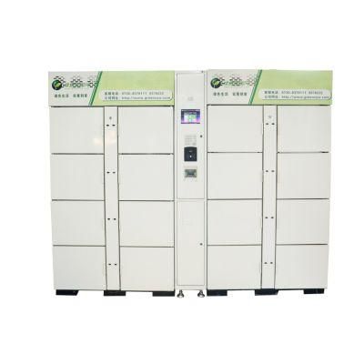 Combination New DC Plywood Case Refrigerated Food Lockers Intelligent Locker
