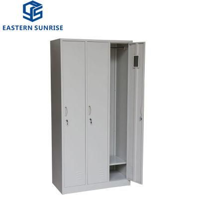 School Student 3 Door Metal Laundry Locker