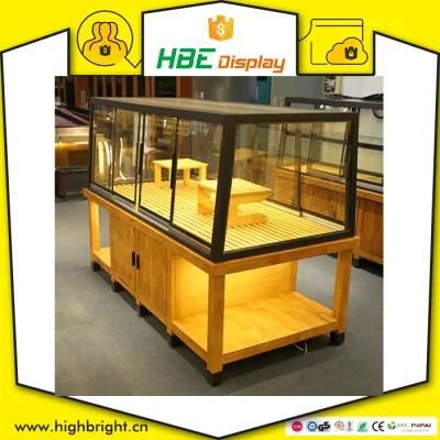 Hot Sale Wood Bread Shelf Display Bakery Racks