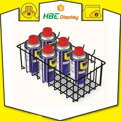Pegboard Merchandiser Shallow Shelving Hanging Wire Basket