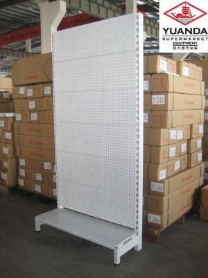 Double Hole Back Board Single Sided Shelf