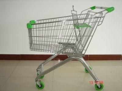 Colorful Supermarket Shopping Trolley Cart