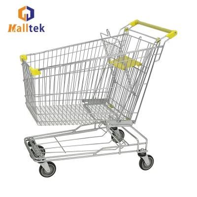 Asian Style Shopping Trolley Supermarket Shopping Trolley Cart