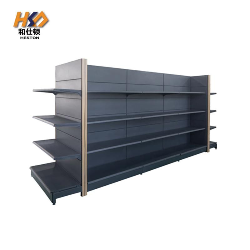 New Metal Supermarket Store Retail Shop Shelving Racks Gondolas