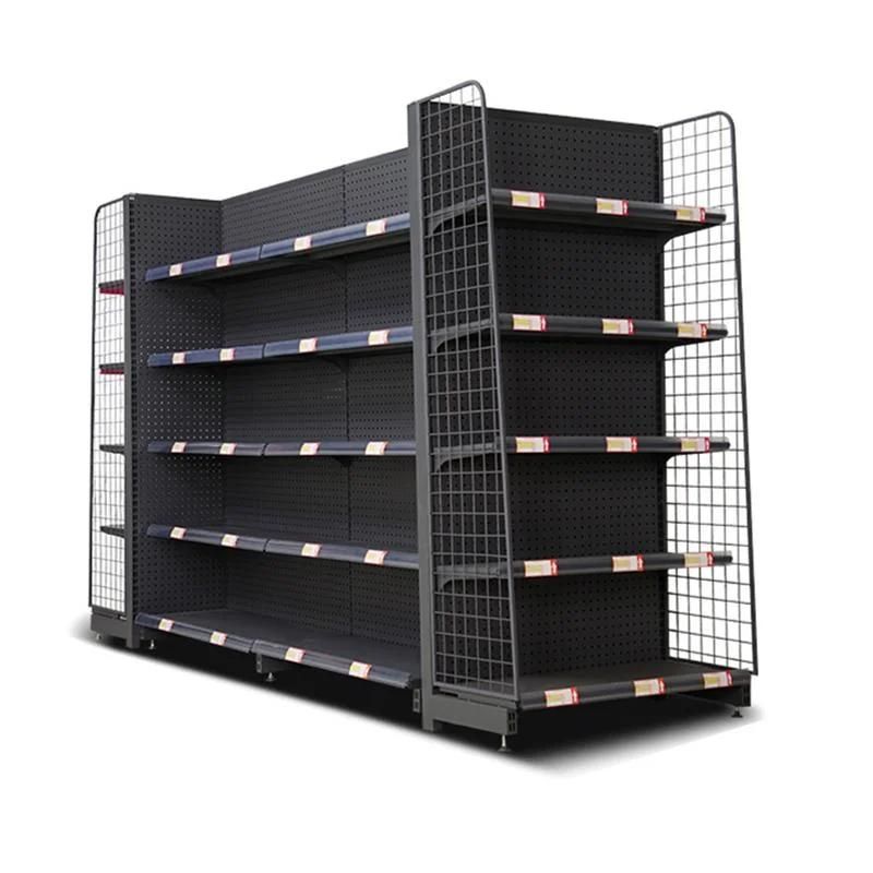 Wholesale Supermarket Shelf Advertising Racks Customized Gondola Display