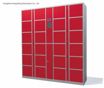 Combination New DC Plywood Case CE, ISO Face Recognition Locker
