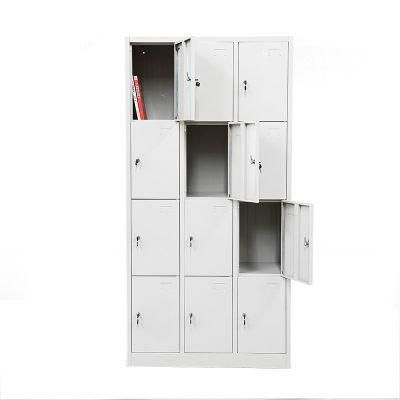 9/12/15/18/24 Door Dormitory Lockers Steel School Student Locker