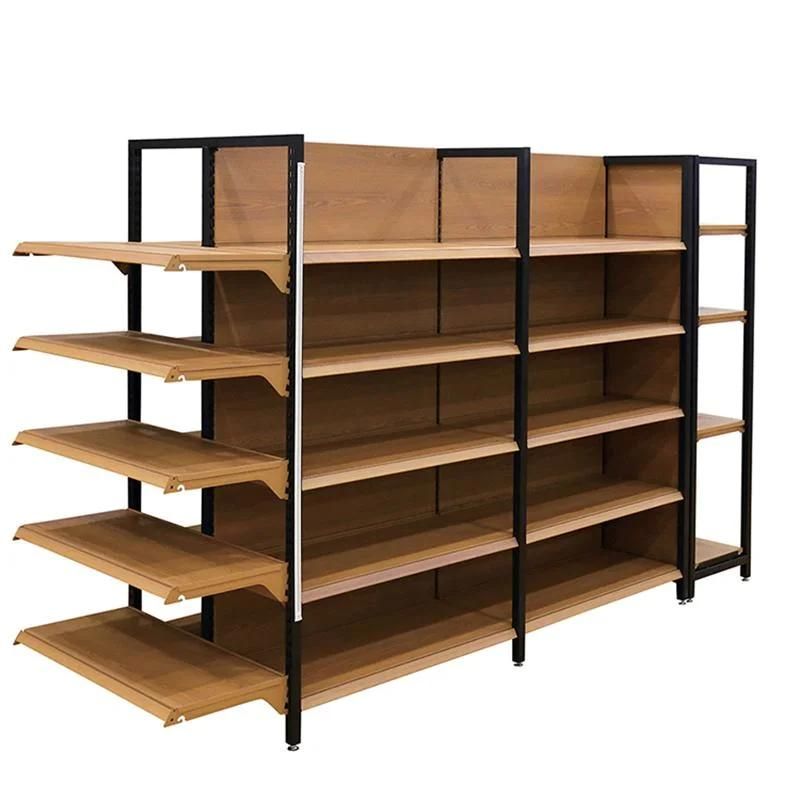 Grocery Store Shelving Steel Panel Storage Rack Storage Racking System