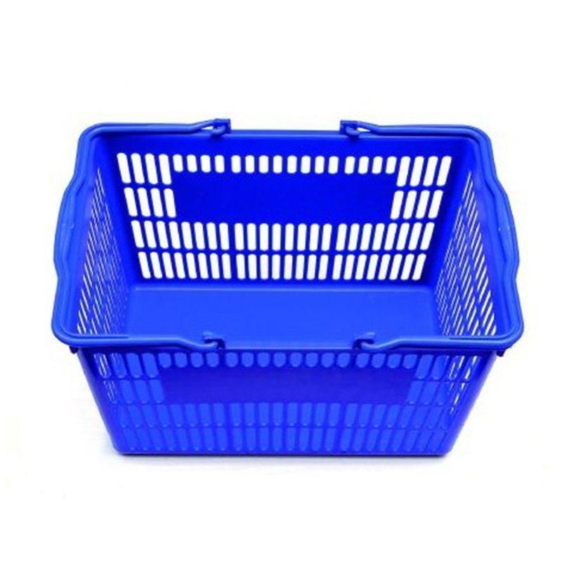 Customized Supermarket Store Cosmetic Wire Mesh Shopping Basket