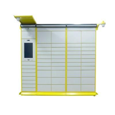 Cold Rolled Steel Password DC Plywood Case Lockers Parcel Locker