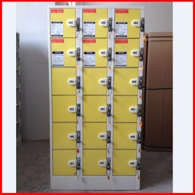 Good Quality 18 Doors Supermarket Steel Locker