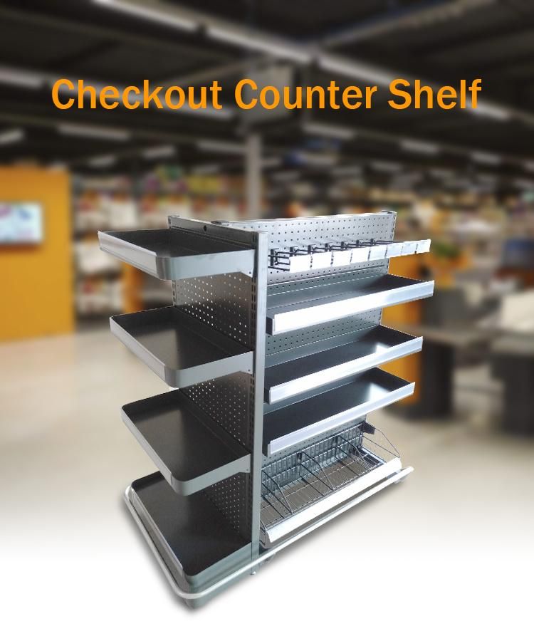Supermarket Chewing Condom Gum Display Shelf for Checkout Counter