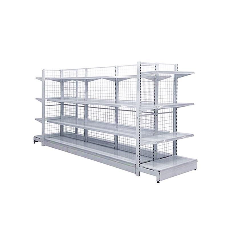 Customized Double Side Supermarket Shelf System Gondola Rack
