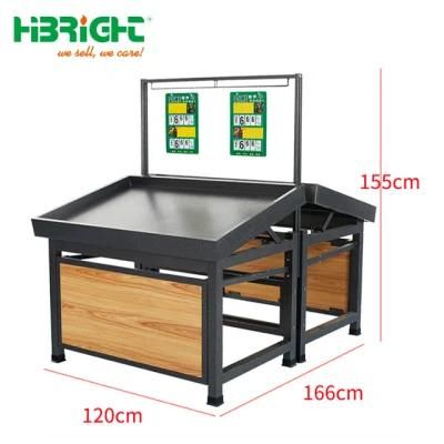 Supermarket Store Rack Fruit and Vegetable Display Rack