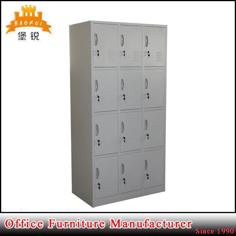 New Style 12 Door Metal Clothes Storage Wardrobe Locker