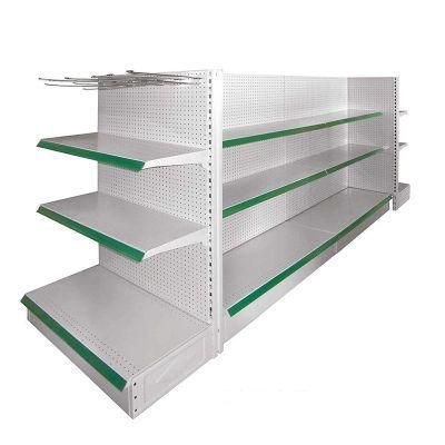 2021 New Style Hypermarket Gondola Supermarket Shelving Racks Display