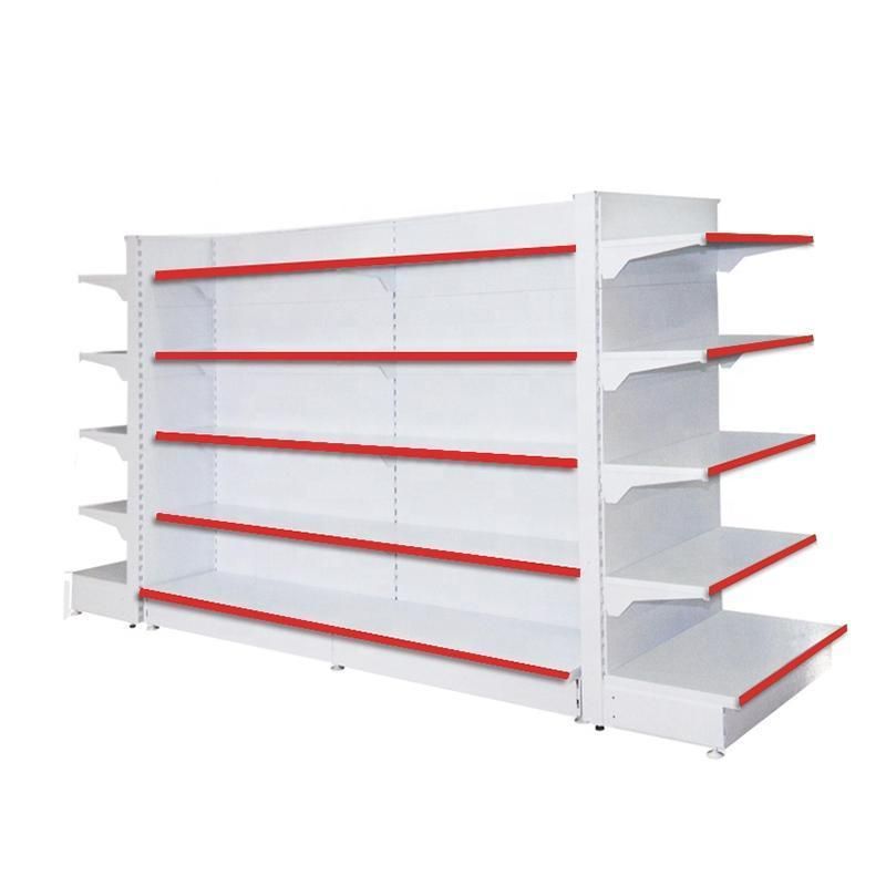 Cold-Rolled Store Shelf Multi-Layers Gondola Supermarket Shelf