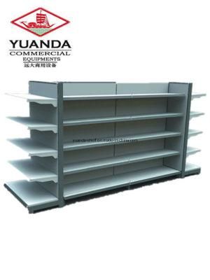 Heavy Style Double Side Supermarket Rack Commercial Gondola Shelving