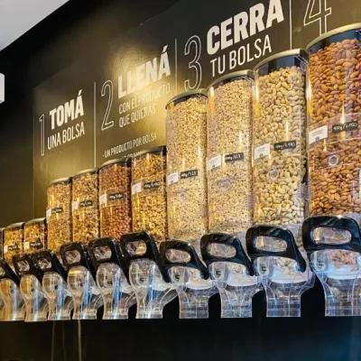 Top-Rated Plastic Bulk Dry Food Dispenser for Supermarket