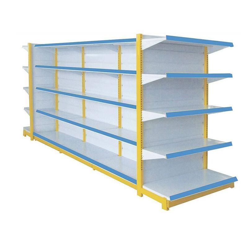 2021 New Style Hypermarket Gondola Supermarket Shelving Racks Display