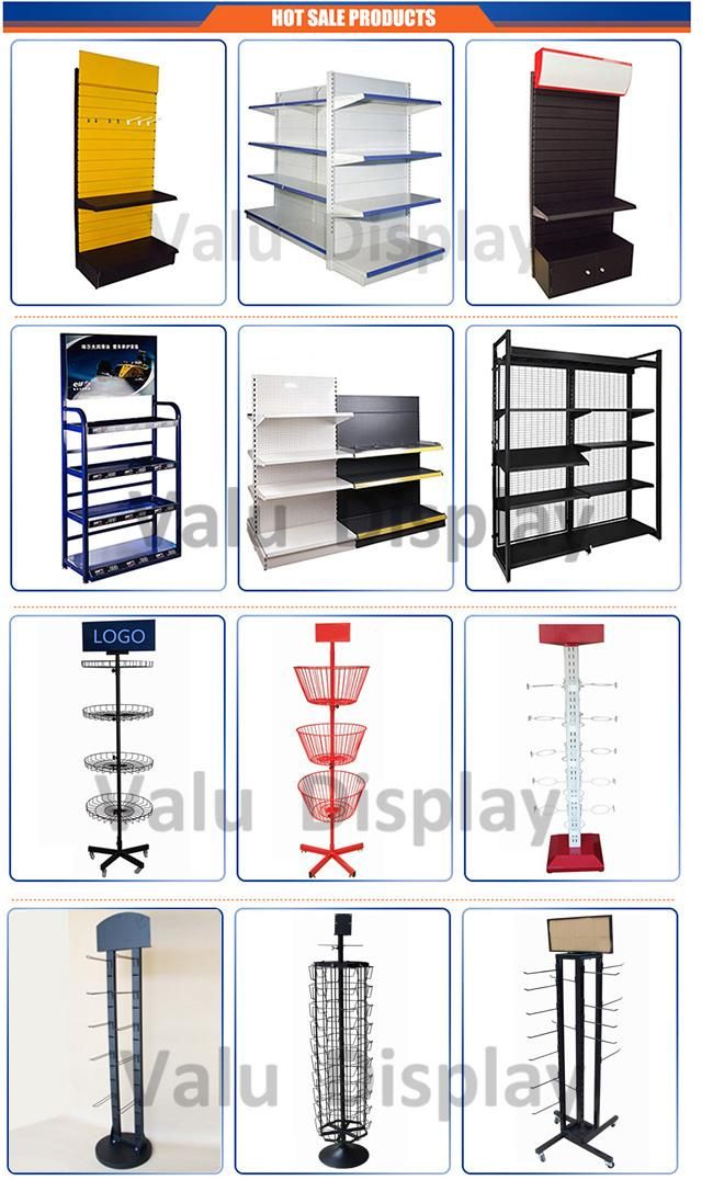 New Product Floor Standing Phone Accessories Cabinet with Hook Earphone Display Stand LED Lights Mobile Phone Charger Display