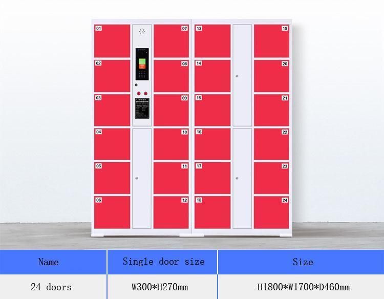 Self Pick up Electronic Smart Cabinet Parcel Delivery Lockers for Post Express