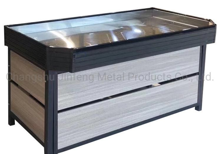 Supermarket Fruit and Vegetable Display Shelf Shopping Mall Vegetable Rack