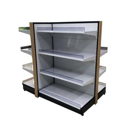 Stainless Steel Storage Supermarket Metal Gondola Display Rack Shelves