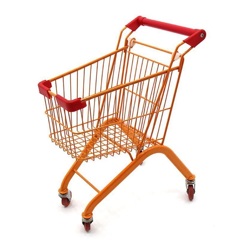 Metal Portable Foldable Shopping Trolley Folding Shopping Trolley