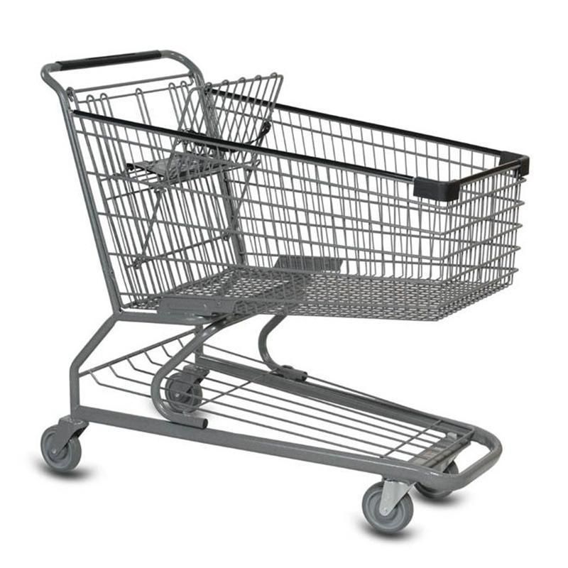 Best Grocery Shopping Cart Manufacturer Cheap Price Four Wheels