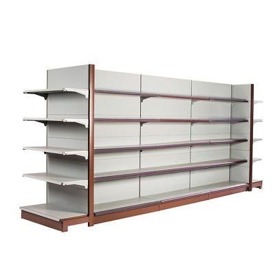 Wooden and Metal Racks Gondola Display Shelves Retail Store Shelf