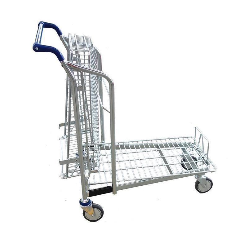 Wholesale Germany Style High Quality 60L-240L Trolley Cart Supermarket Shopping Trolley