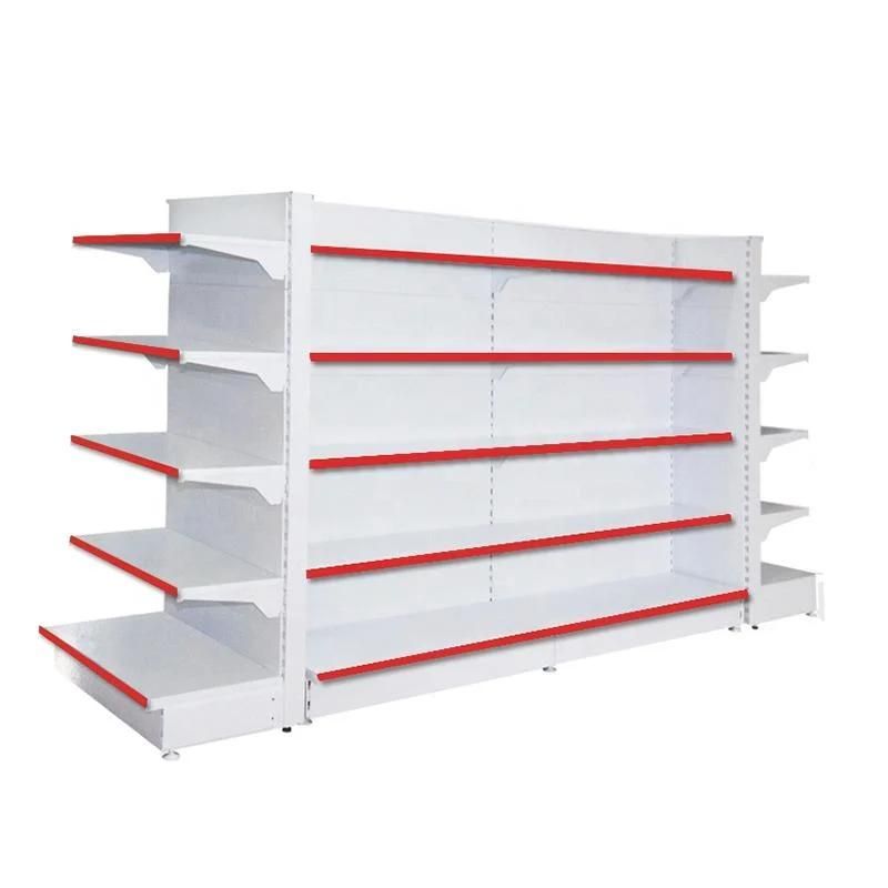 Metal Supermarket Display Shelf Store Equipment Gondola Grocery Retail Racks