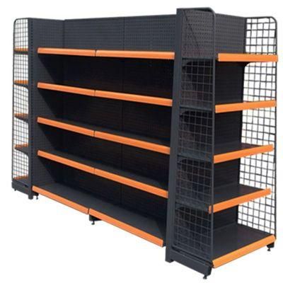 Supermarket Stores Retail Modern Fancy Store Metal Wood Shelves
