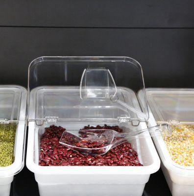 Supermarket Bulk Food Storage Container Candy Scoop Bin