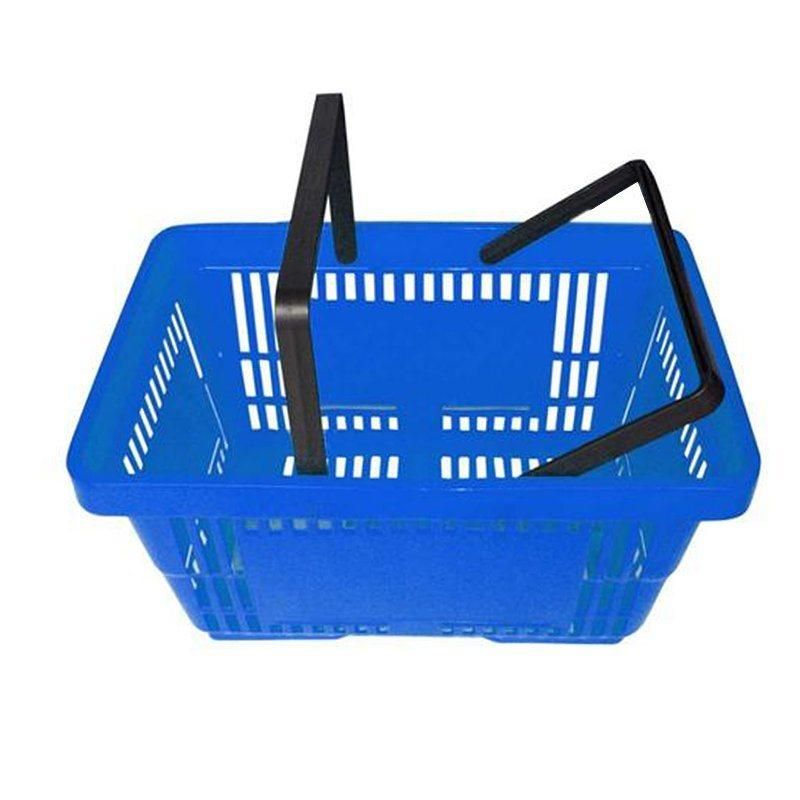 Customized Supermarket Store Cosmetic Wire Mesh Shopping Basket