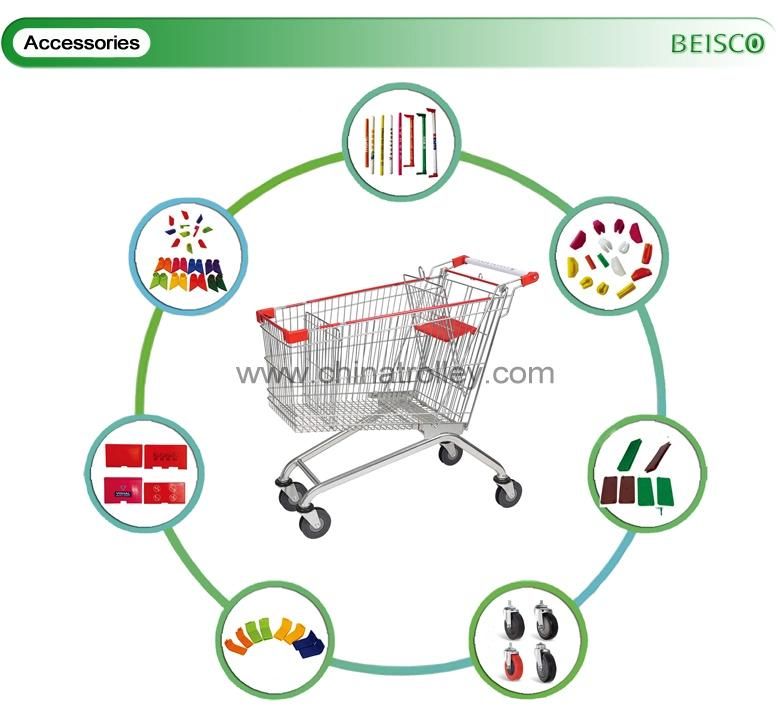 Online Mobile Supermarket Service Cart Shopping Trolley