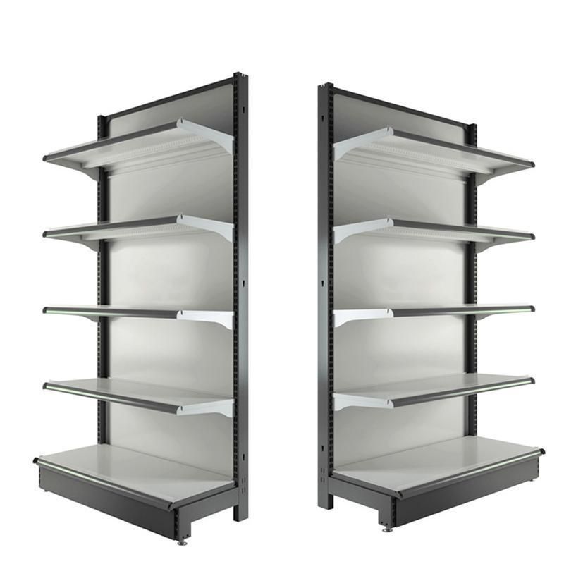 Hypermarket Stand Multi-Layers Racks Advertising Gondola Supermarket Shelf
