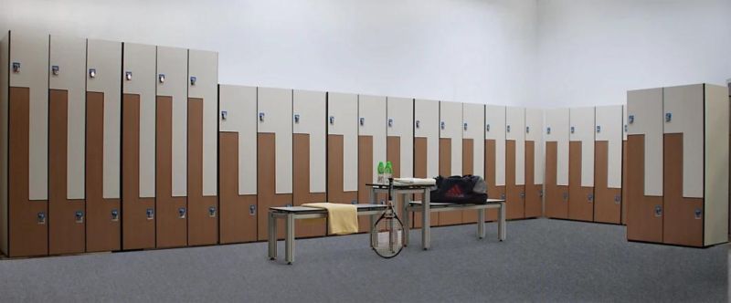 Debo Changing Room HPL Lockers / Phenolic Locker / Cdf Locker/ Aluminum Fixed Locker