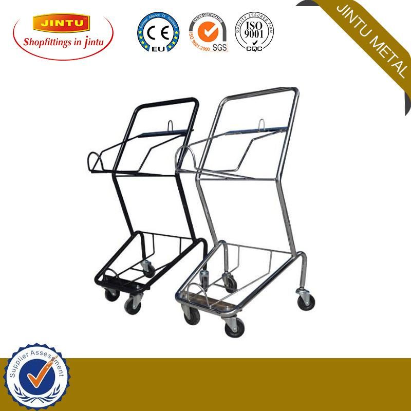 Plastic Shopping Trolley 220L