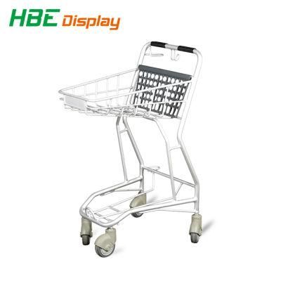 Light Weight Full Aluminum Shopping Trolley Cart for Convenience Store