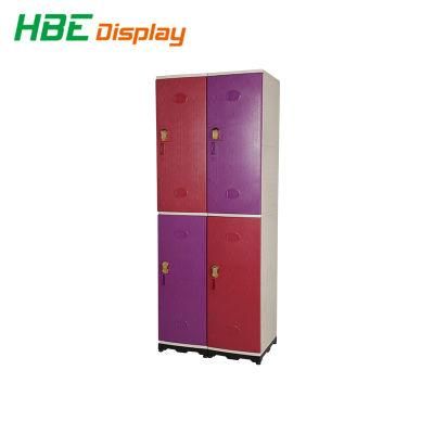 Waterproof ABS Plastic Staff Locker with Padlock