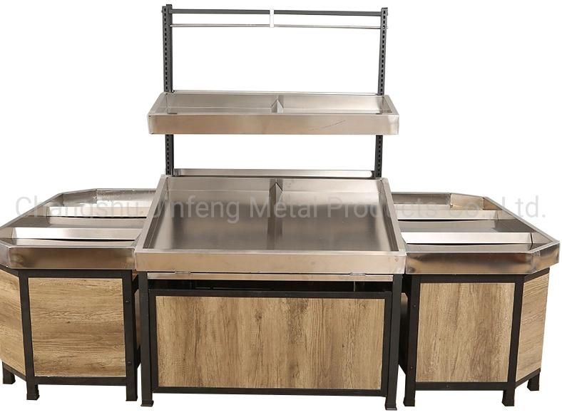 Supermarket Equipment Fruit and Vegetable Combination Shelf