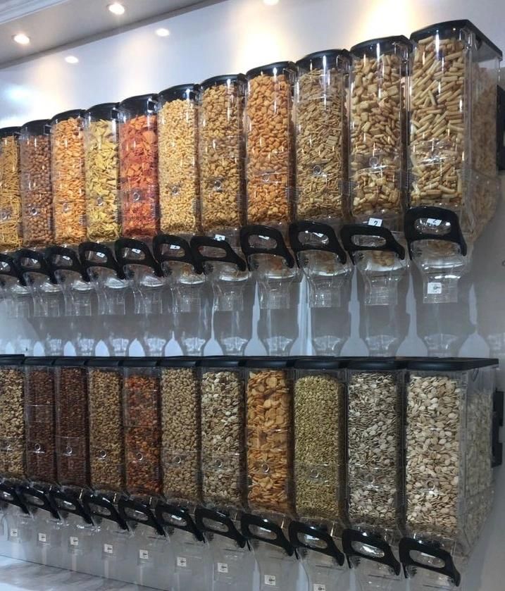 Ecobox High Quality Gravity Bin Dispenser for Bulk Food Dispenser