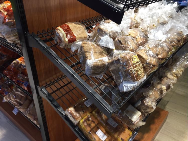 Stylish Non-Refrigerated Barkey Showcase Commercial Bread Display Cabinet