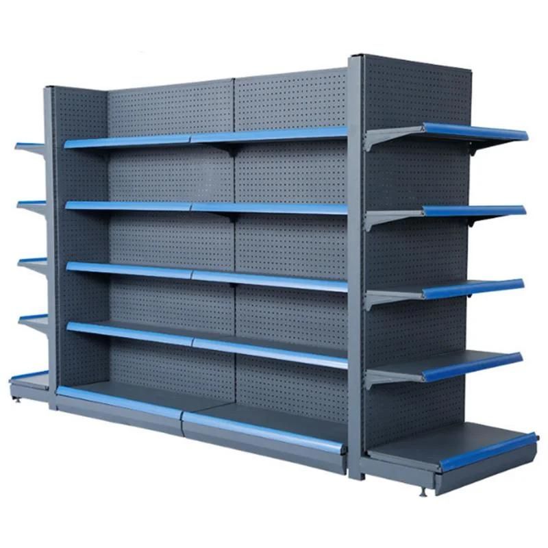 Wholesale Supermarket Shelf Advertising Racks Customized Gondola Display
