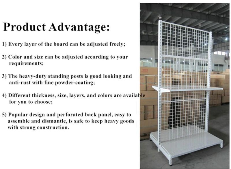 Ce and ISO Approved Supermarket Display Shelf, Store Shelf, Supermarket Shelves
