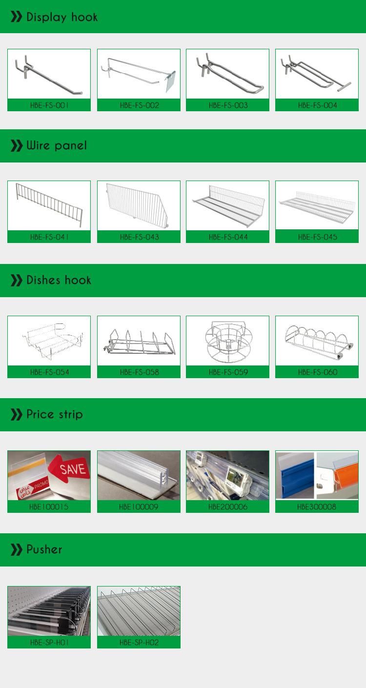 Light Duty Convenient Easy Installation Store Retail Storage Shelf