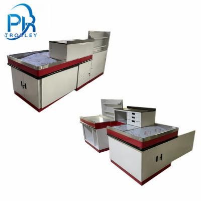 Supermarket Groceries Checkout Counter Table Register Counter for Retail Store